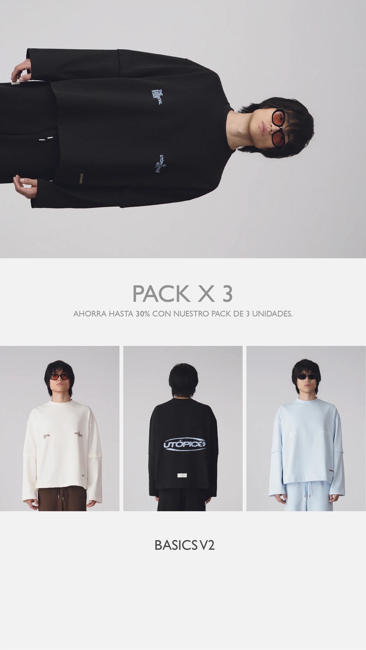 Pack x 3 Longsleeve - imagen 1
