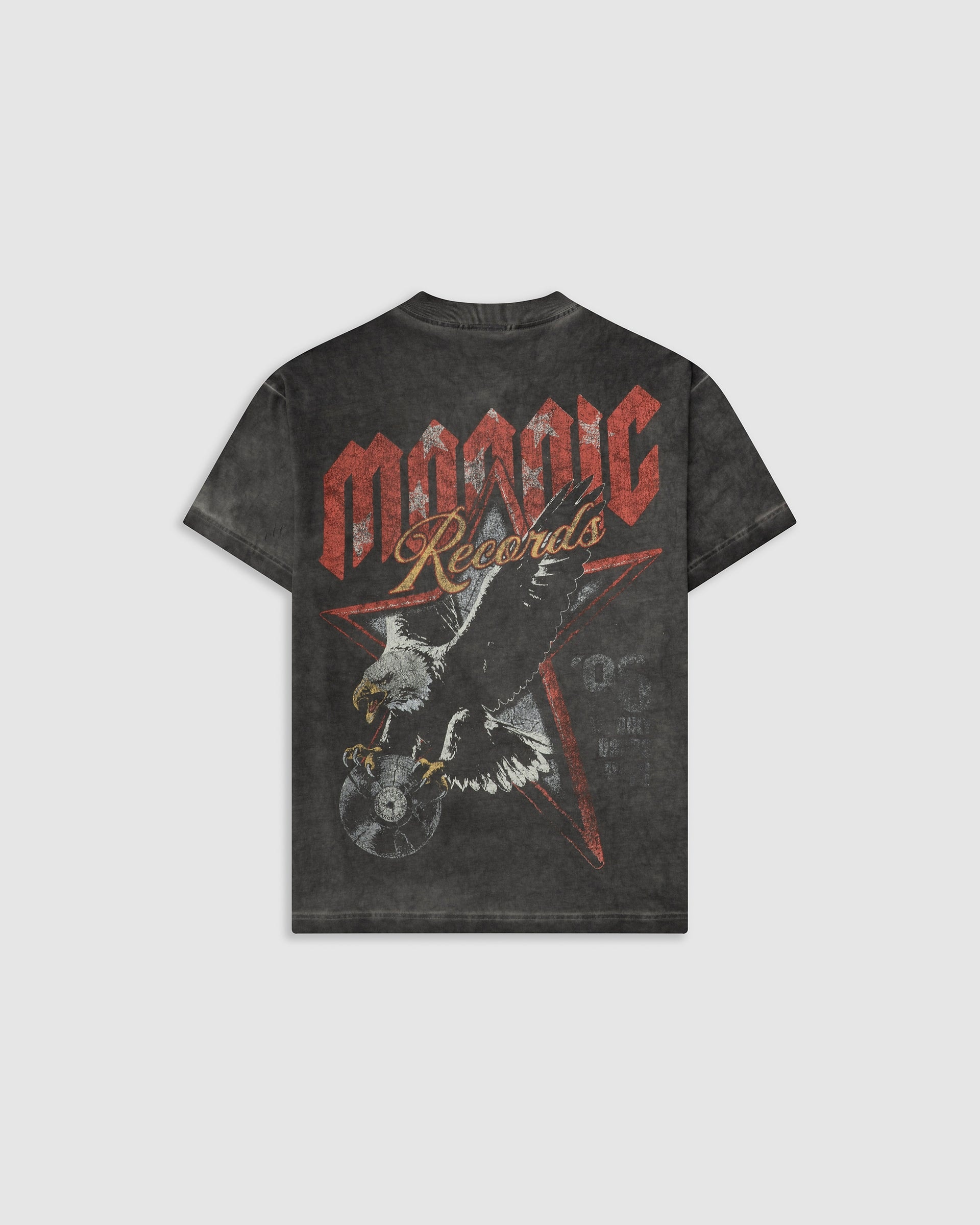 Camiseta Oversized Monoic Eagle - Gris Desgastado - imagen 1