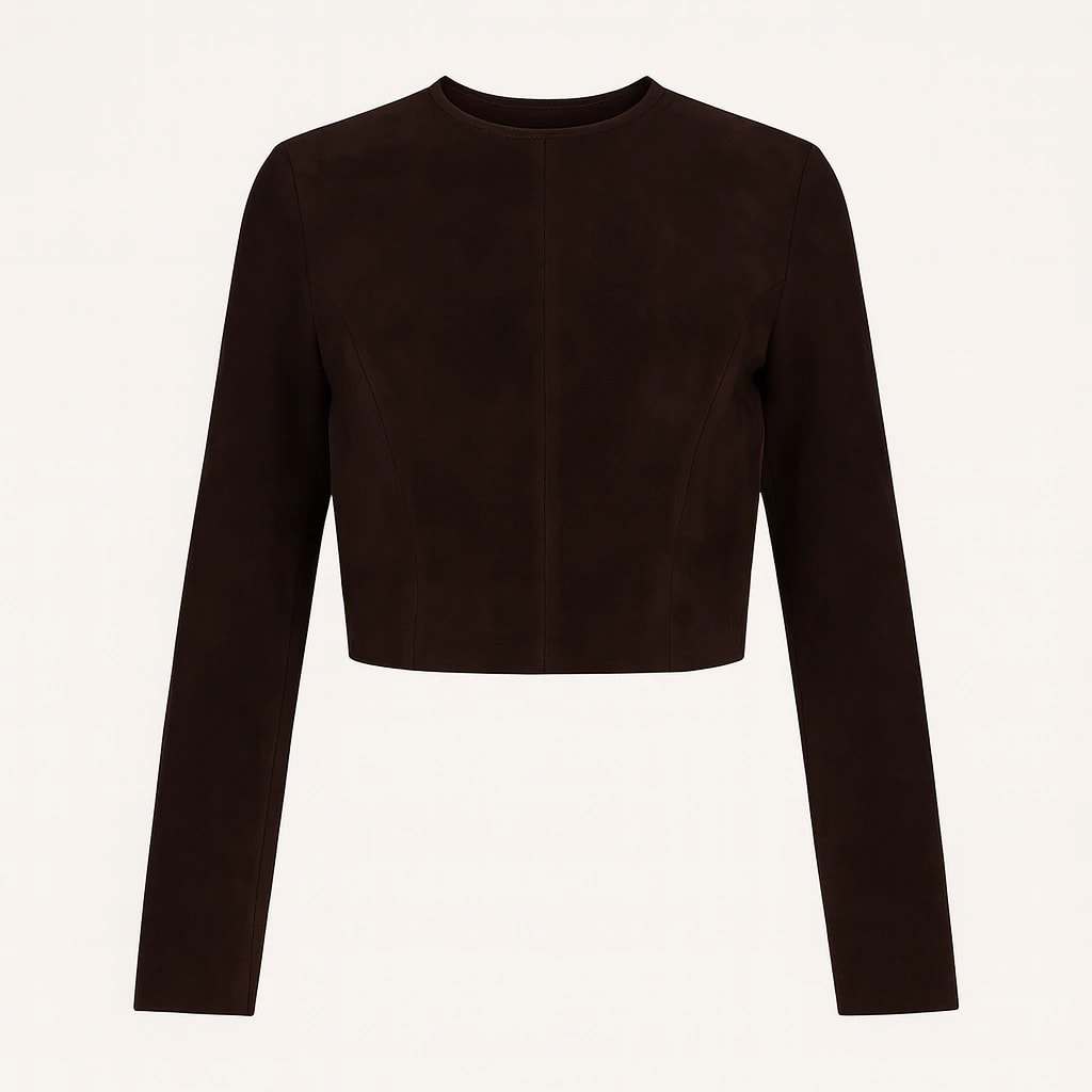 ZIAN SUEDE TOP - imagen 1