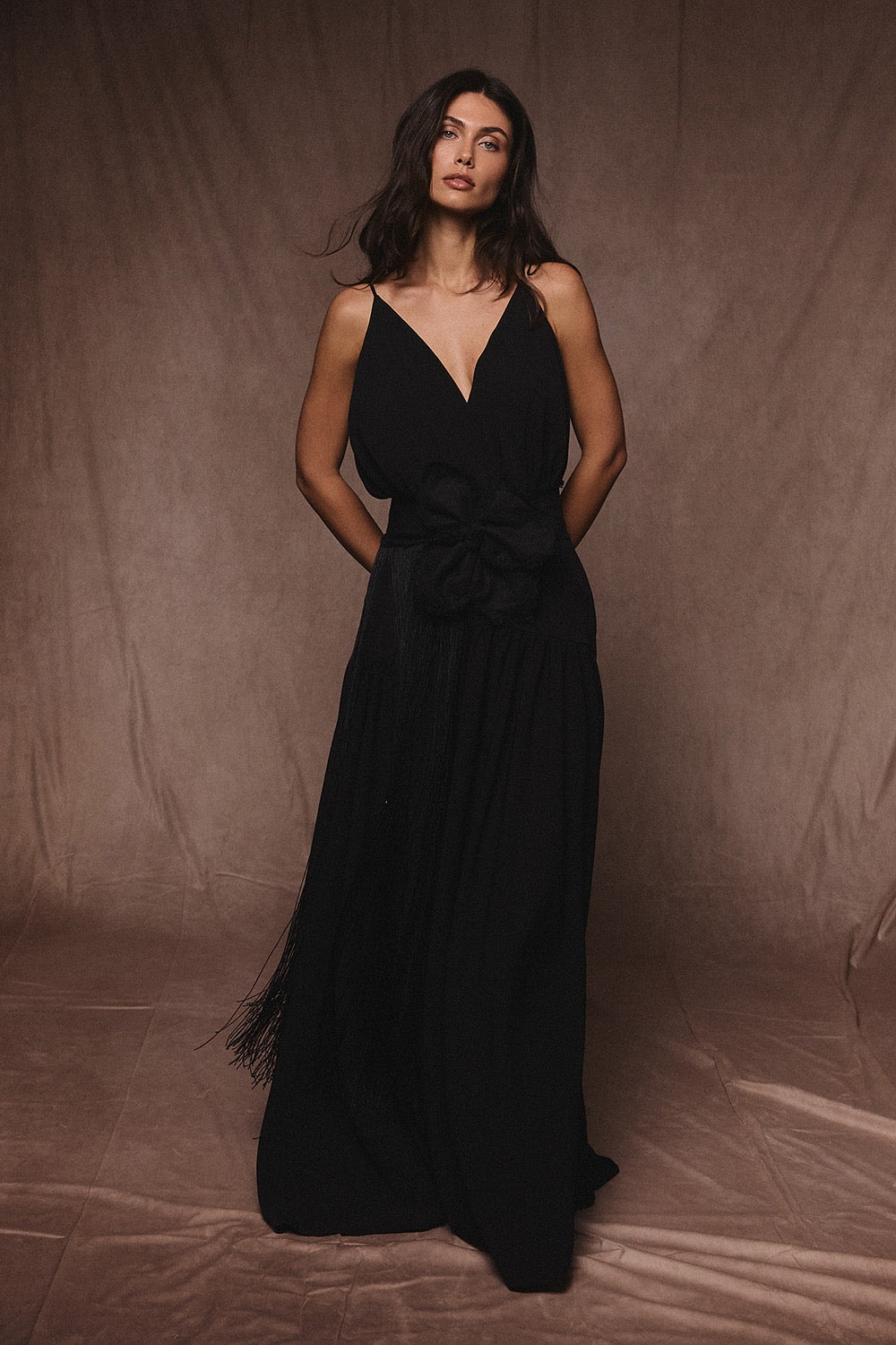 Vestido versalles negro - imagen 1