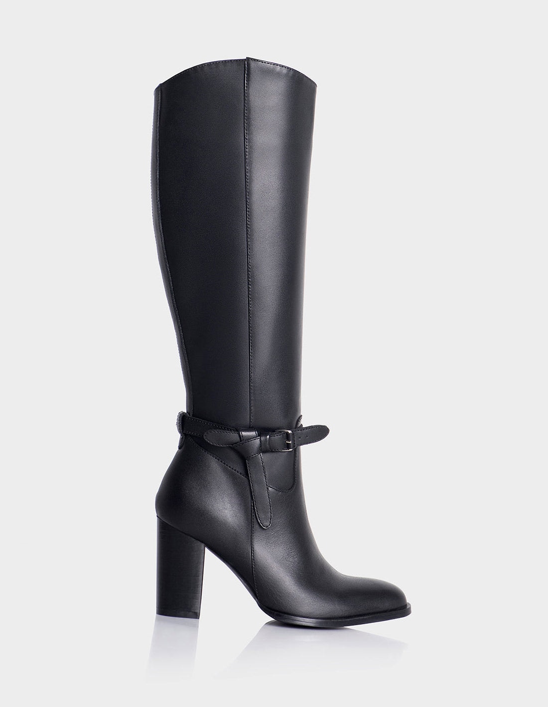 Bota Parma Cuero Negro - imagen 1