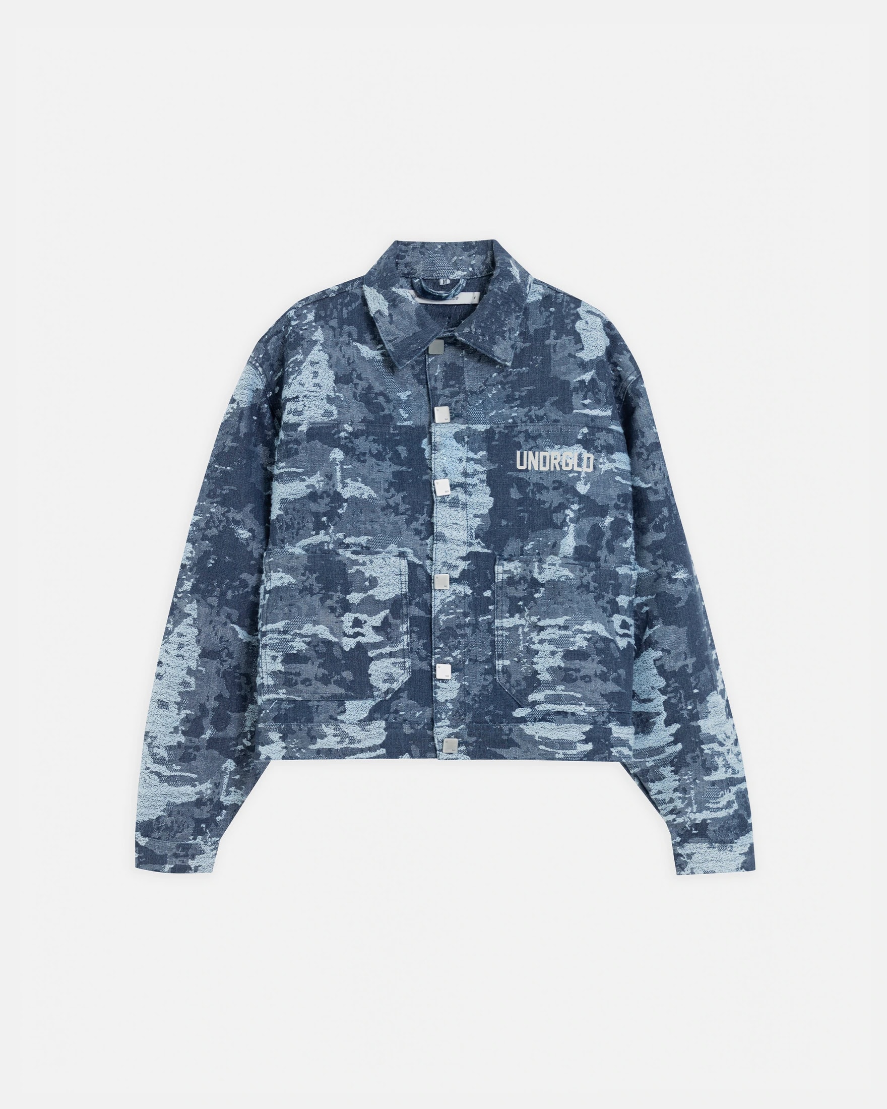 Capsule UNDRGLD Jacquard Jacket Cammo Blue - imagen 1