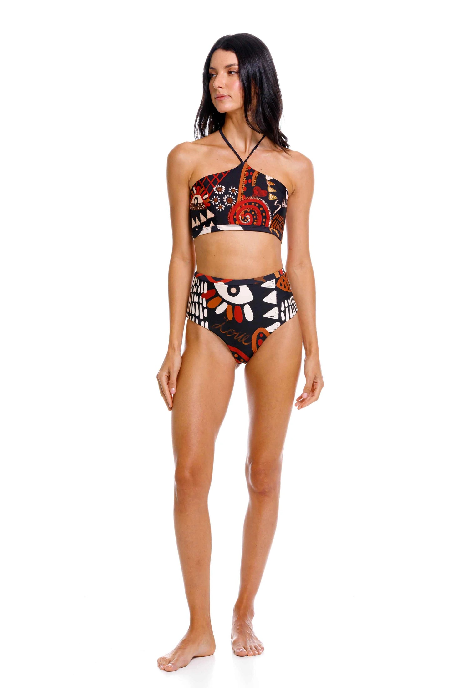 Top Crop-top de Bikini Ubuntu - imagen 1