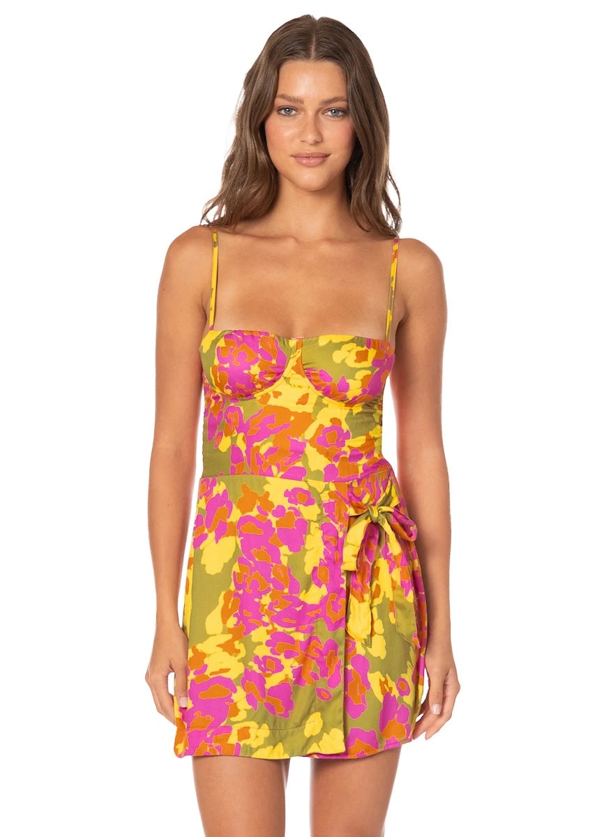 Maaji Cheetah Sun Marena Short Dress - imagen 1