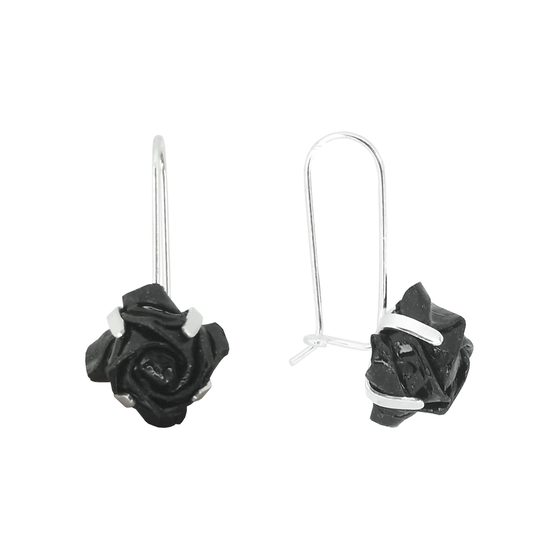 Arete rosa pequeña - imagen 1