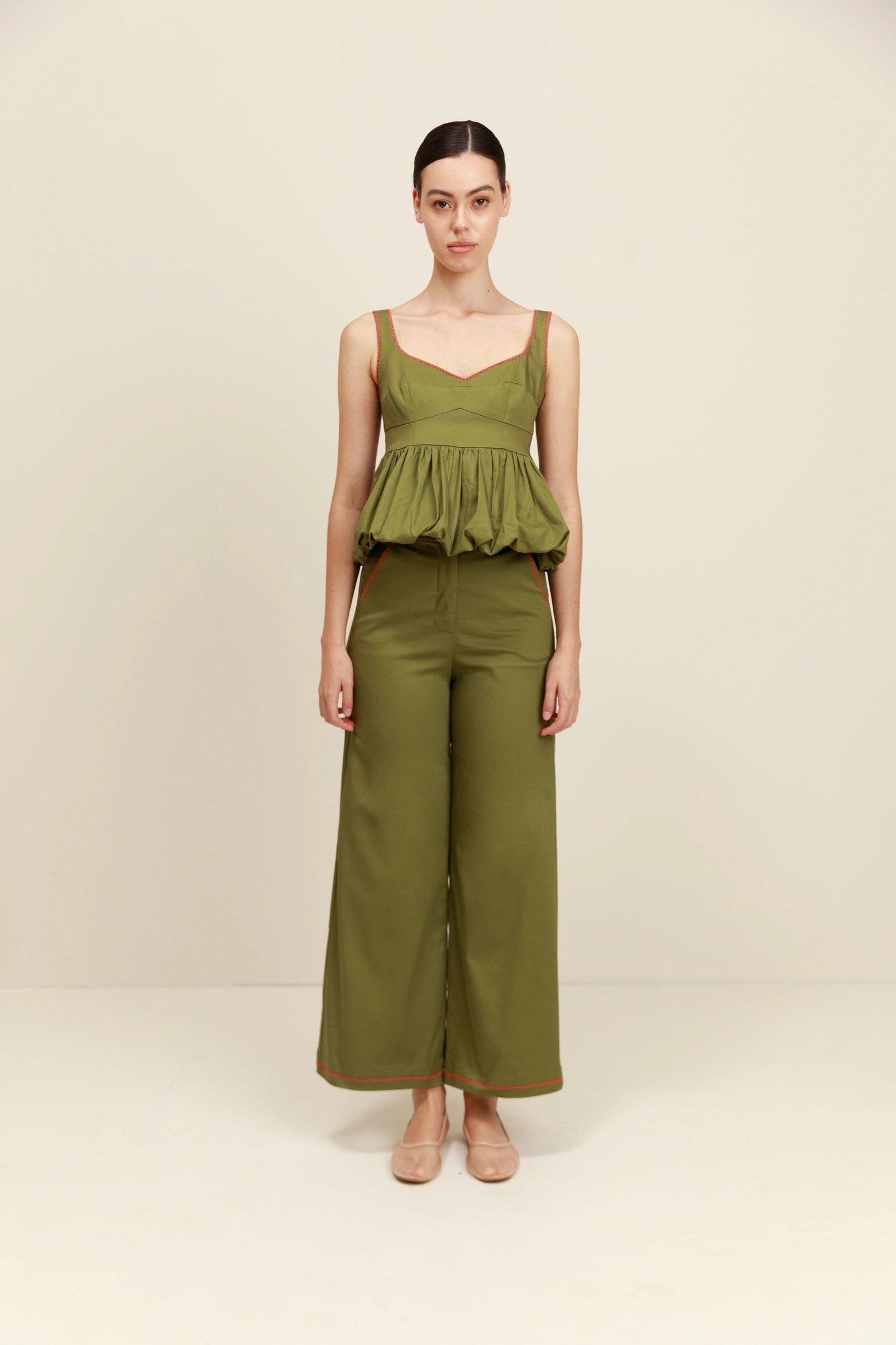 Profeta Pants in Olive - imagen 1