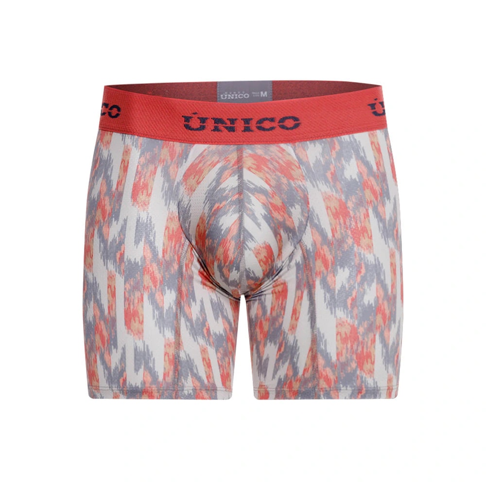 BOXER MEDIO PIQUET NARANJA - imagen 1