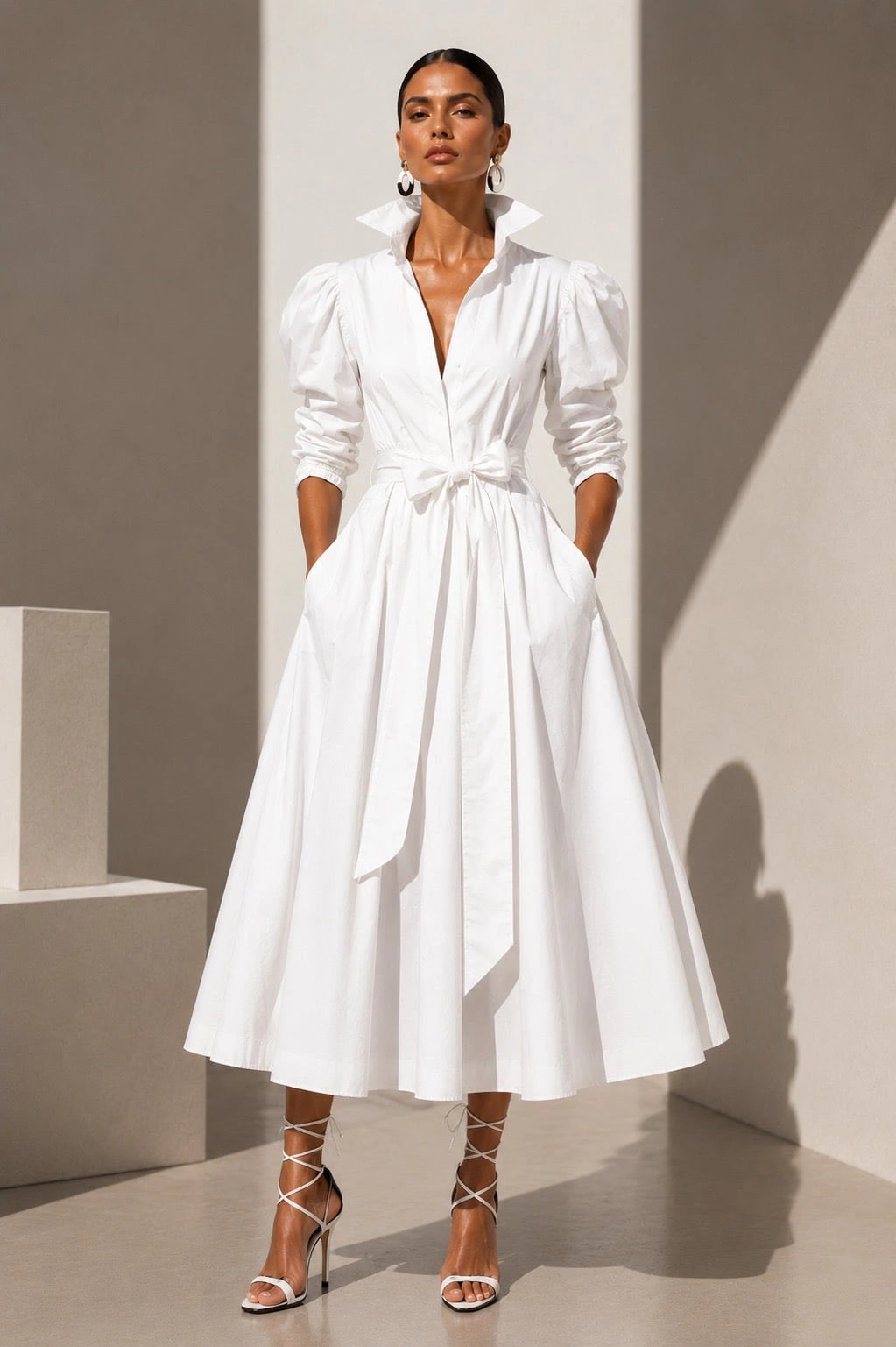 Vestido Miranda I blanco - imagen 1