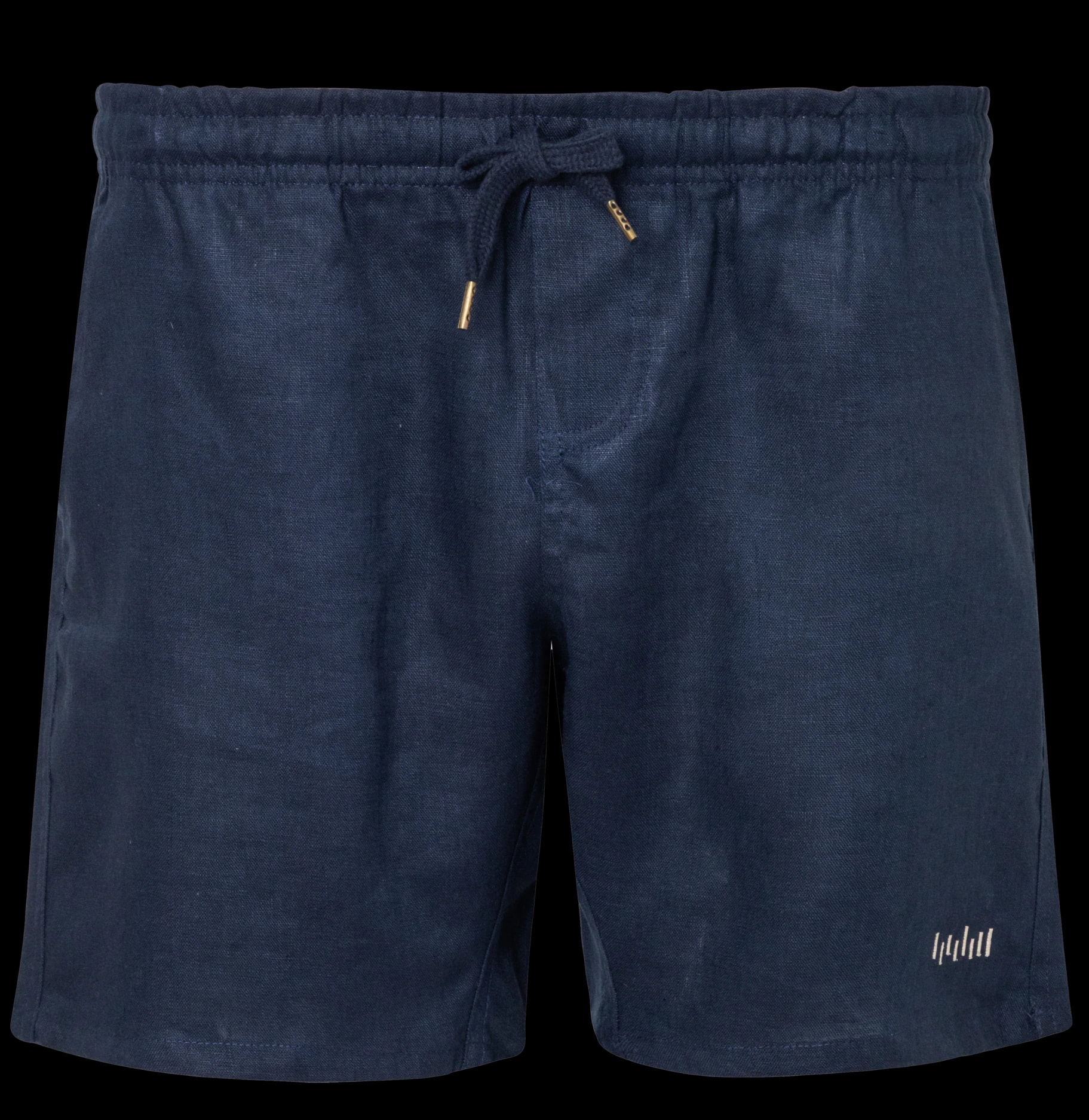 Shorts de Lino Clásica Midnight - imagen 1