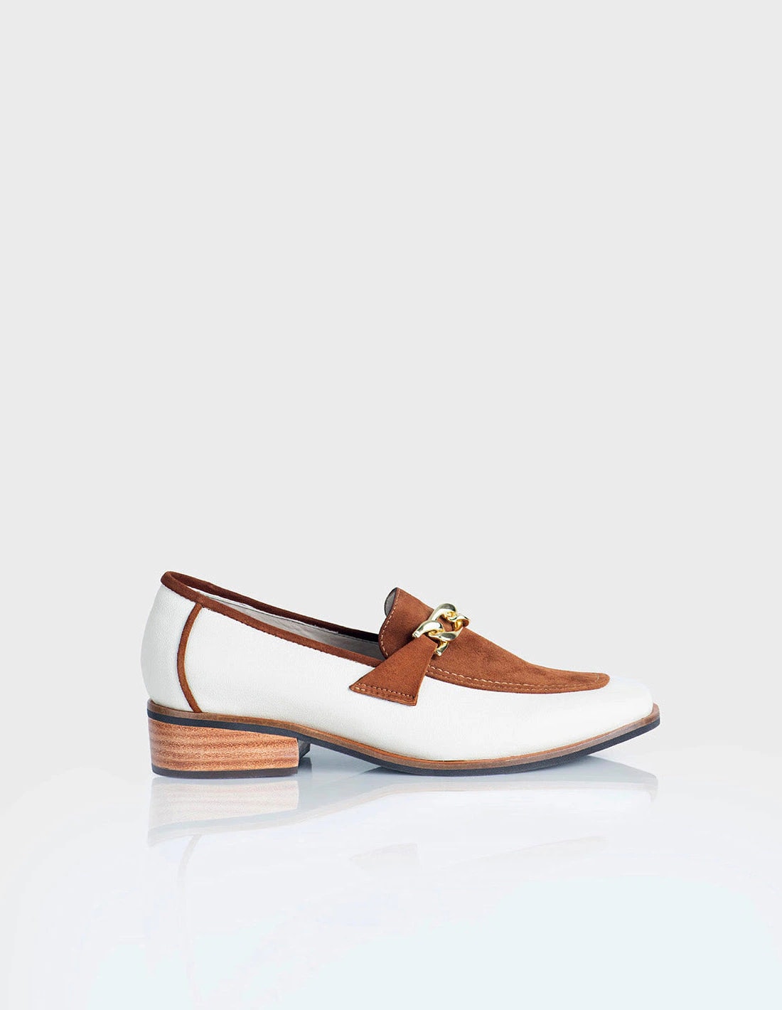 Mocasín Amaretto Beige x Canela - imagen 1
