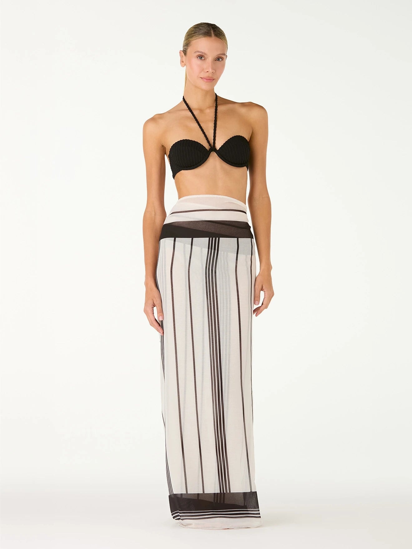 Sarong Pareo Capri Black - imagen 1