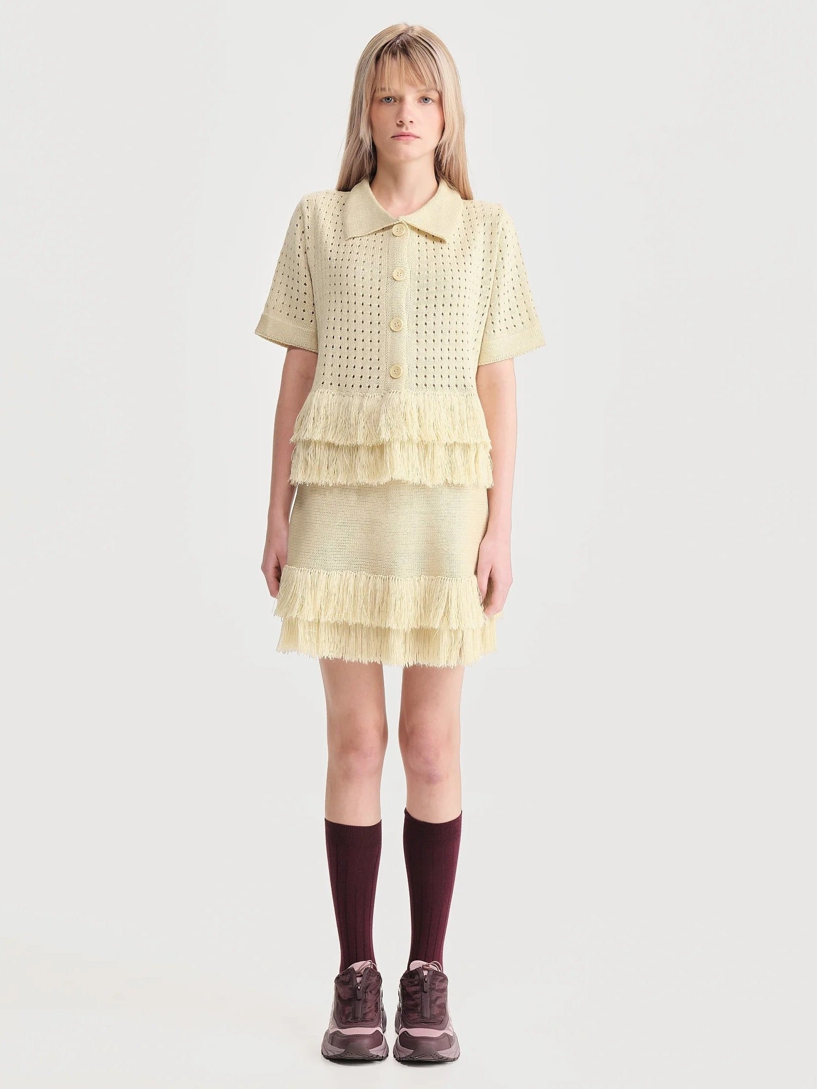 Falda Juju Beige - imagen 1