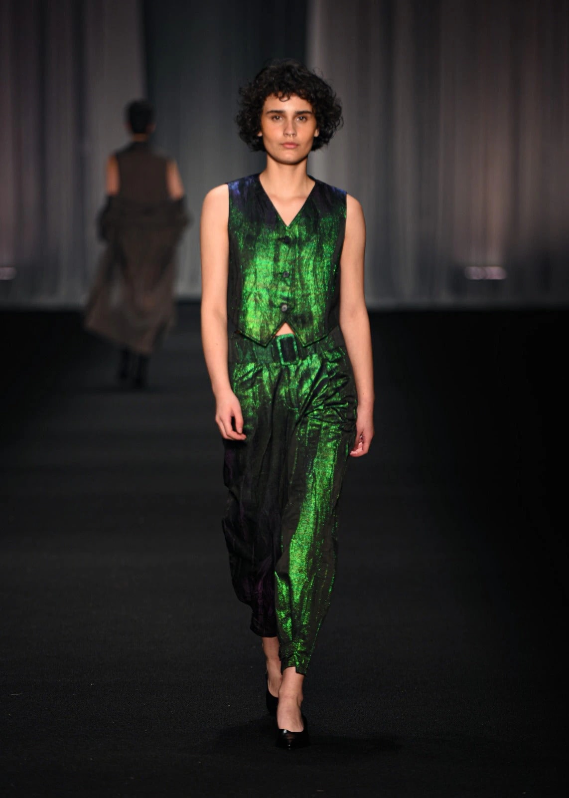 CHALECO/TOP JACQUARD - imagen 1