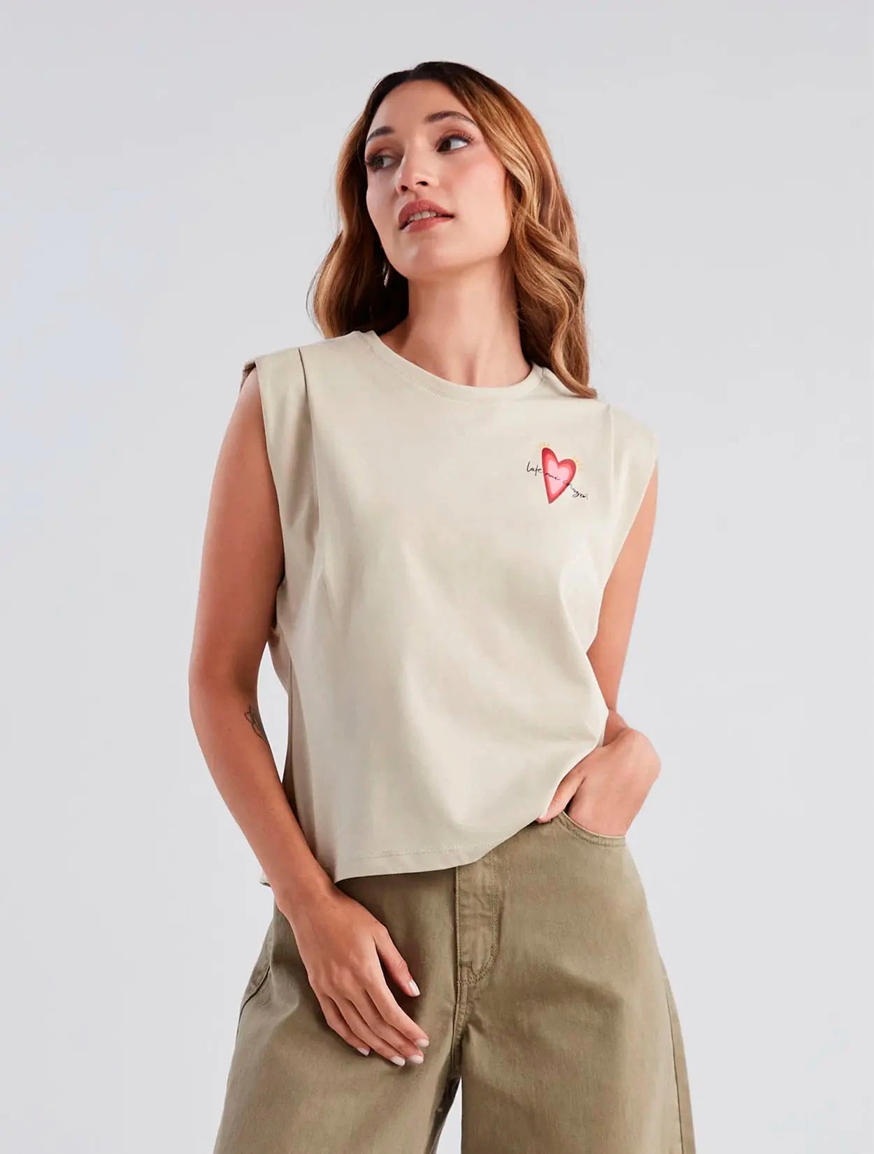 CAMISA LATE MI CORAZON - imagen 1