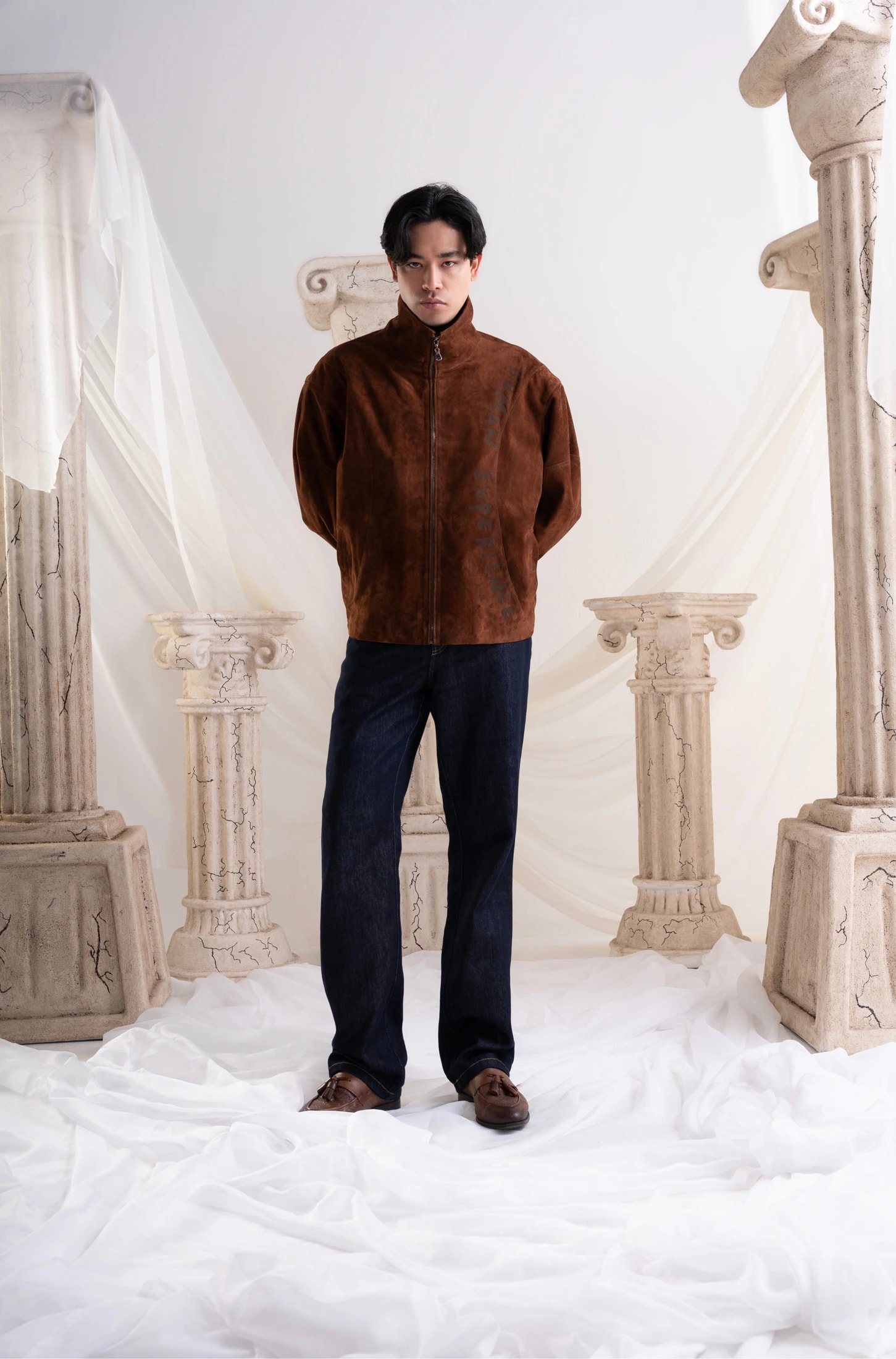 The "Human Experience" Suede Jacket - imagen 1