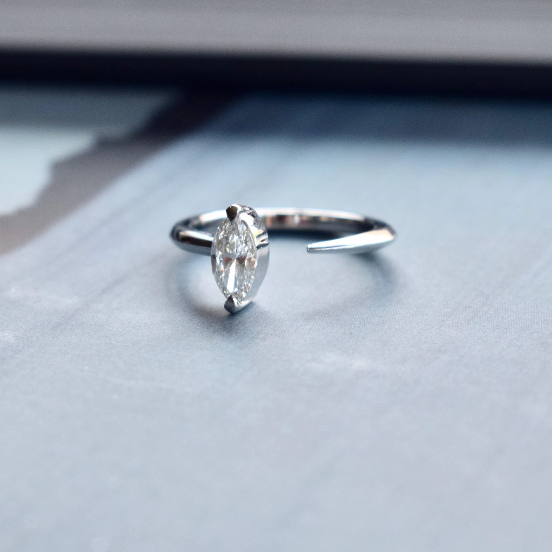 Anillo Eclaire – Diamante Marquis - imagen 1
