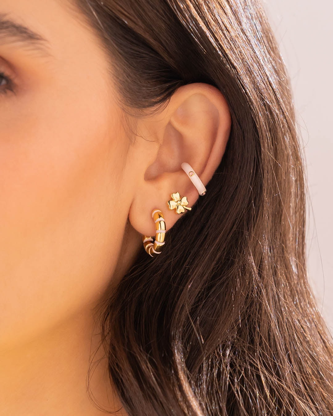 Set X3 Aretes Lucky - imagen 1