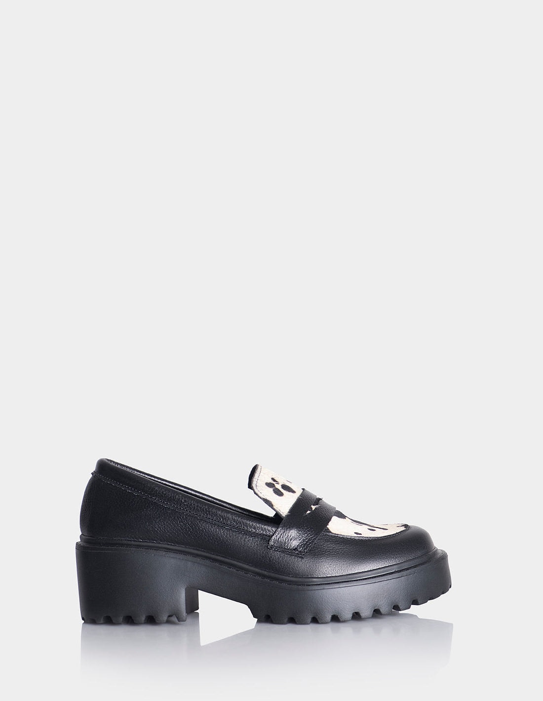 Mocasín Capri Vaquita * cuero Negro - imagen 1