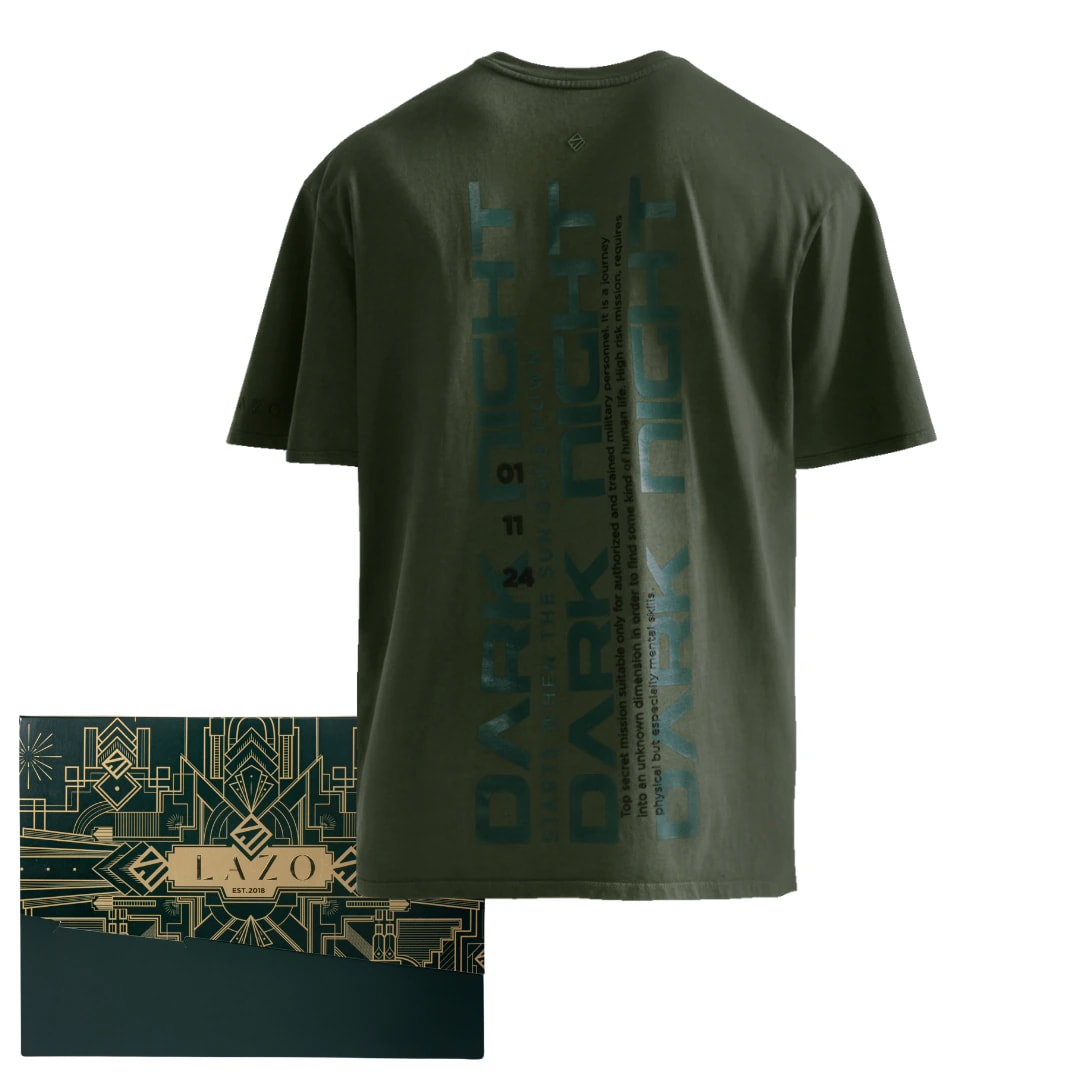 Camiseta dark verde - imagen 1