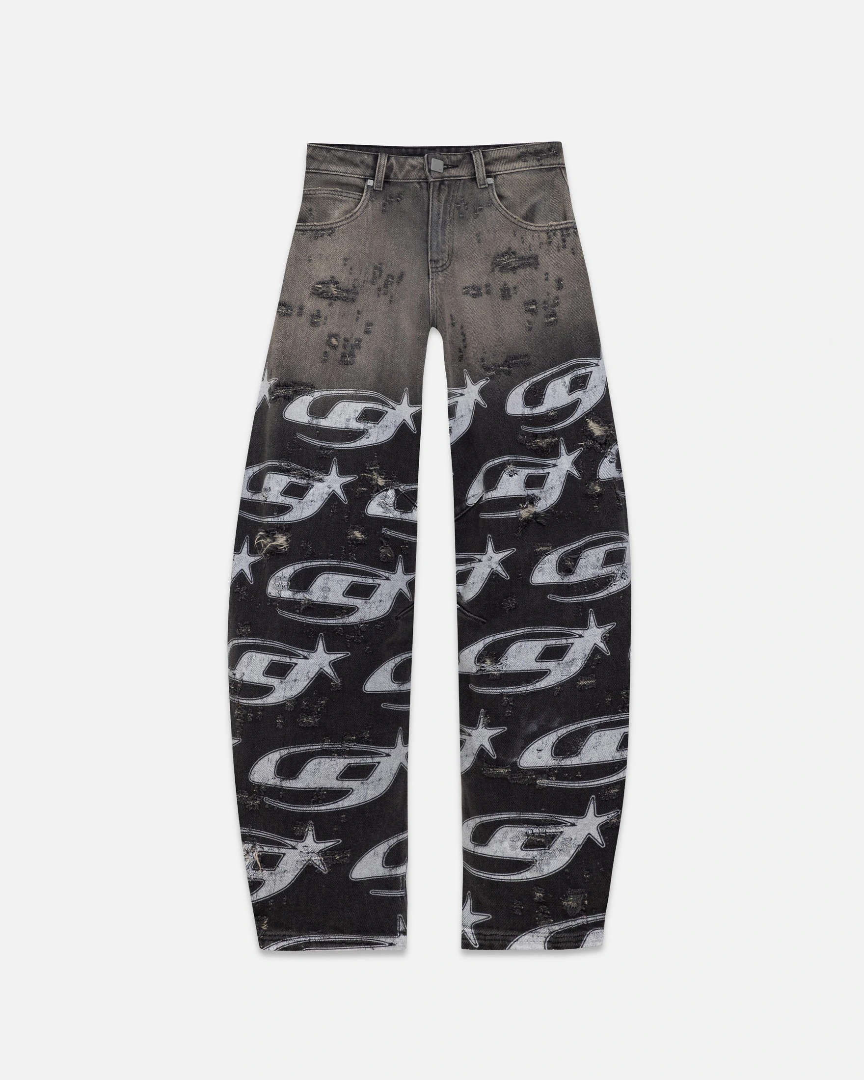 W Act 1 UG Star Ankle Focus Jean Washed Gray - imagen 1