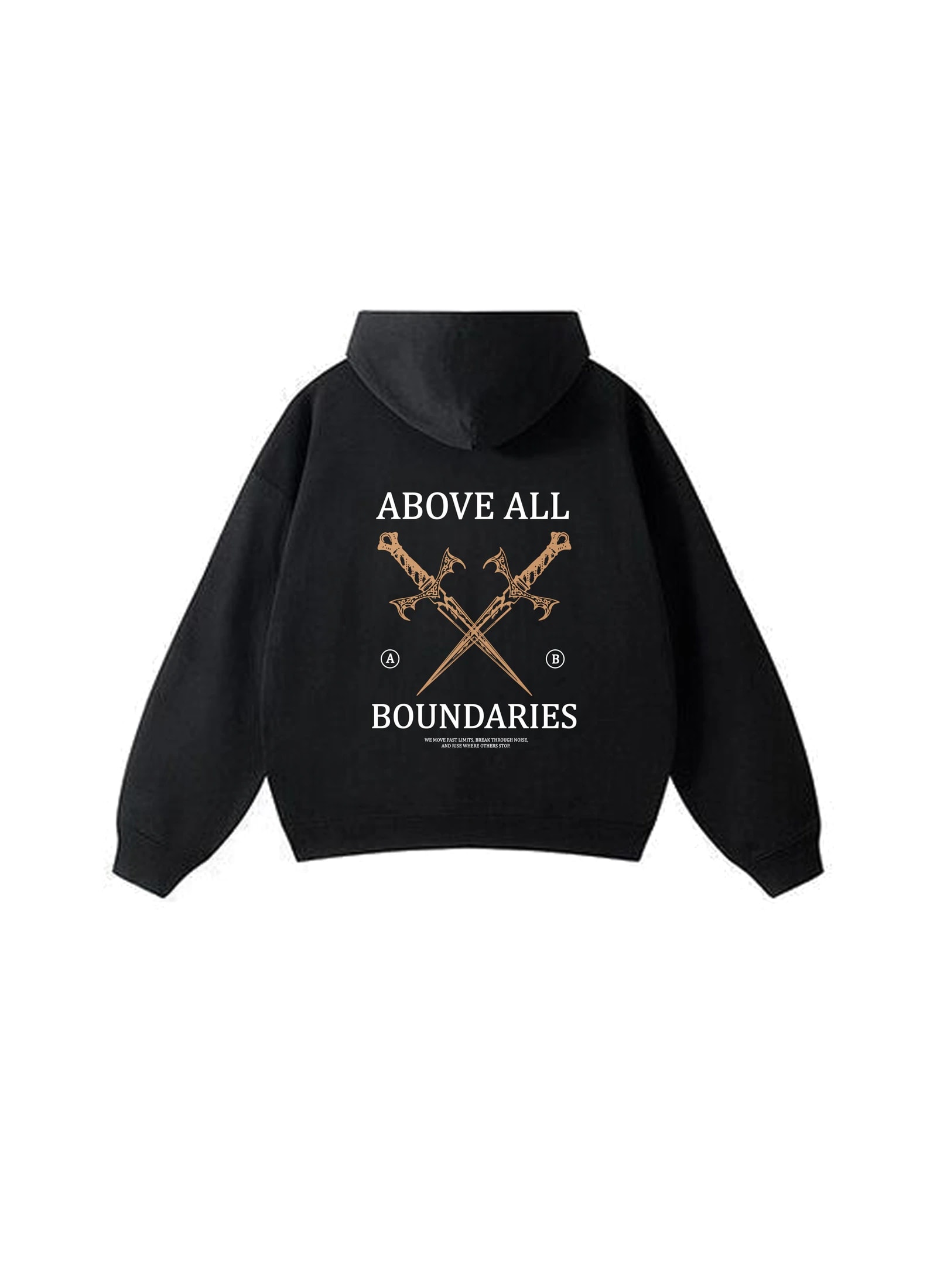 Boundaries Hoodie Black - imagen 1