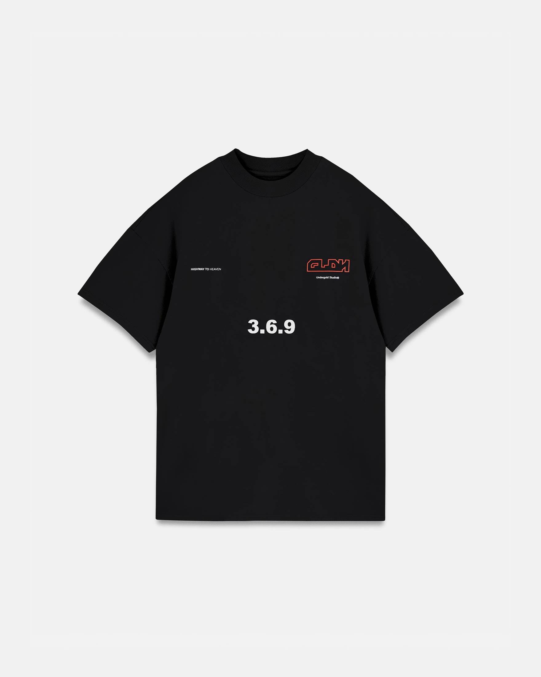 Spring GLDN Tshirt Black - imagen 1