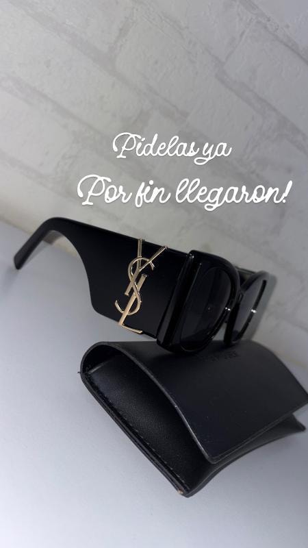 GAFAS YSL NEGRAS - imagen 1