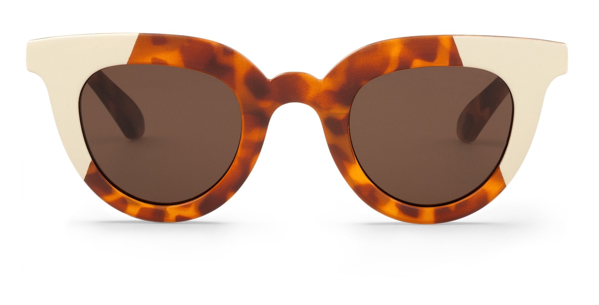 CREAM/LEO TORTOISE HAYES WITH CLASSICAL LENSES - imagen 1