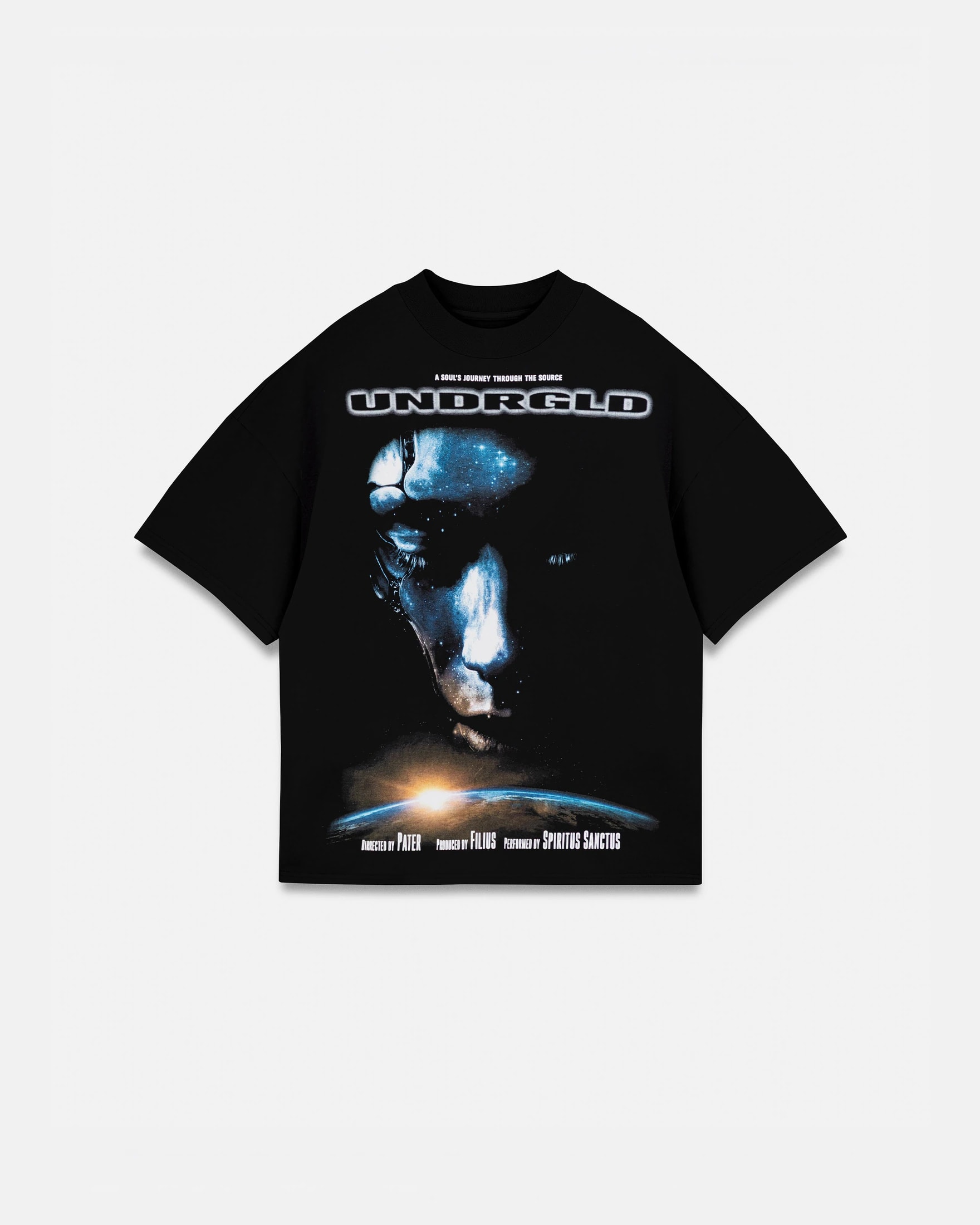 Holy State Journey Boxy Fit Tshirt Black - imagen 1