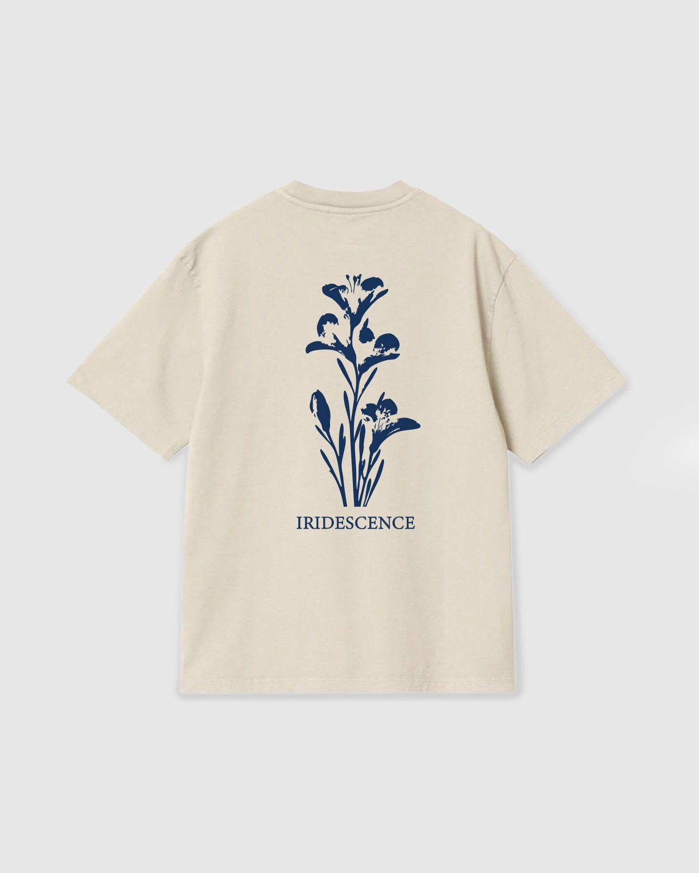 Oversized T Shirt Iridescence Vanilla - imagen 1