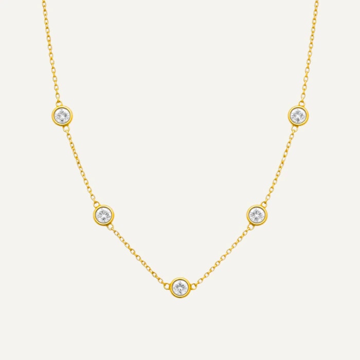 Cadena Cinco Biseles 4mm - imagen 1