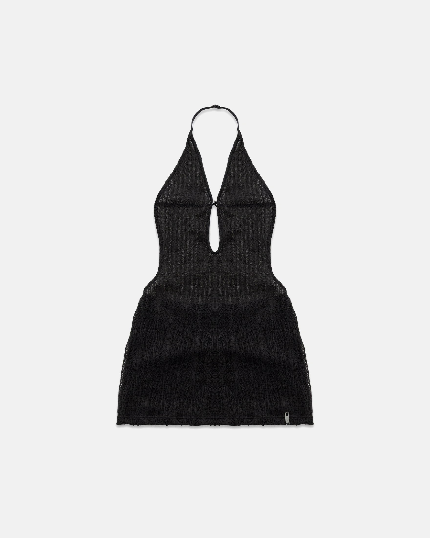 Basics Transparent Dress Black - imagen 1