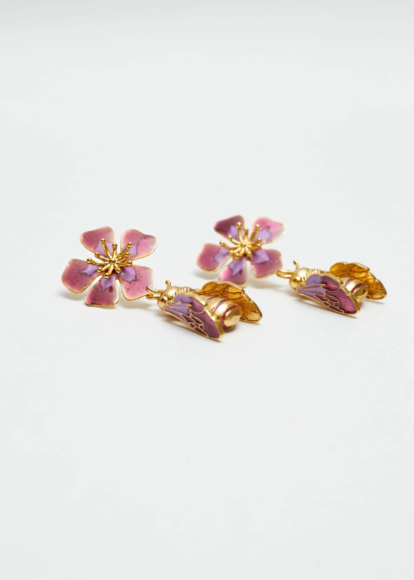 Aretes Bee Kind Ultravioleta - imagen 1