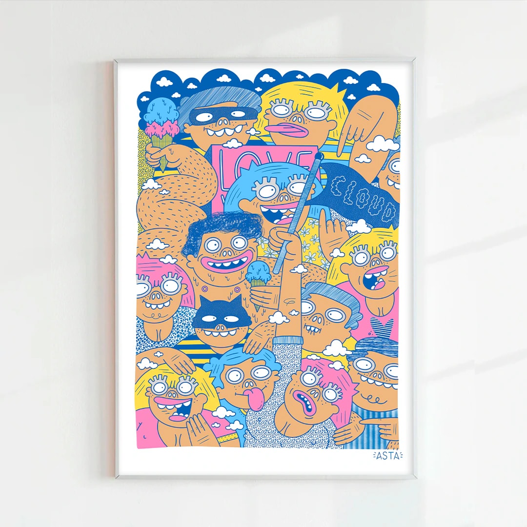 Love Drip (Papel 220g) - imagen 1