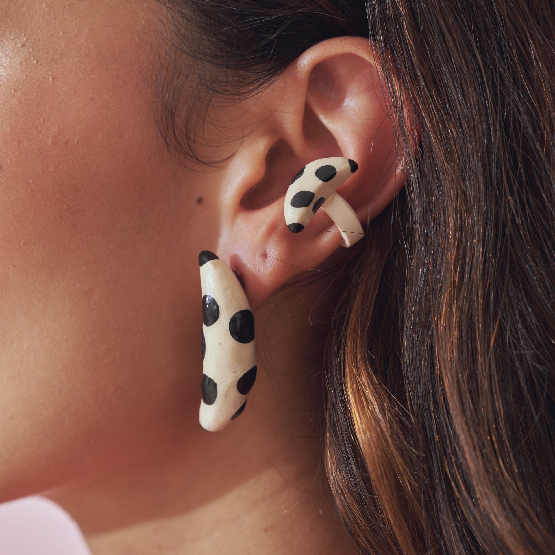 Earcuff BanaDots - imagen 1