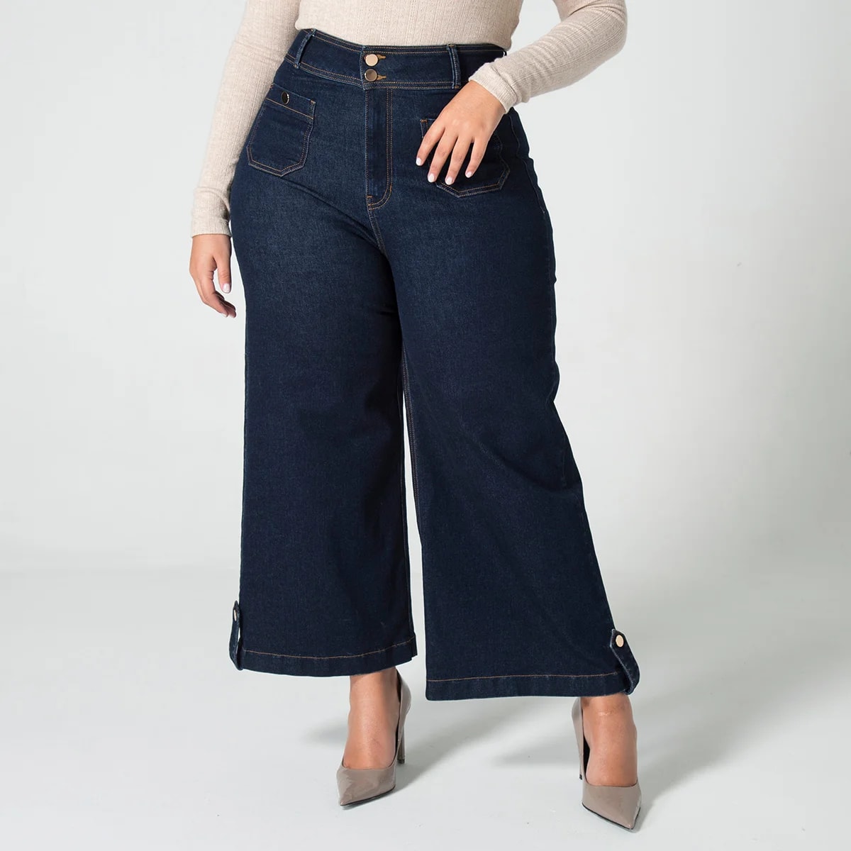Jean Curvy Culotte Myke - imagen 1