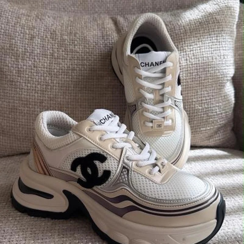 TENIS CHANEL PALO DE ROSA - imagen 1