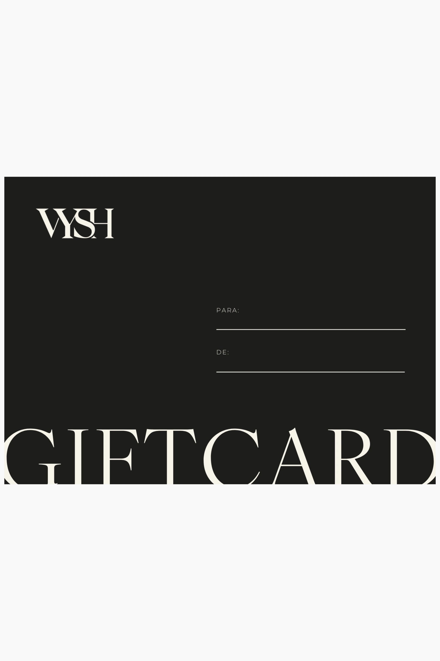GIFT CARD - imagen 1