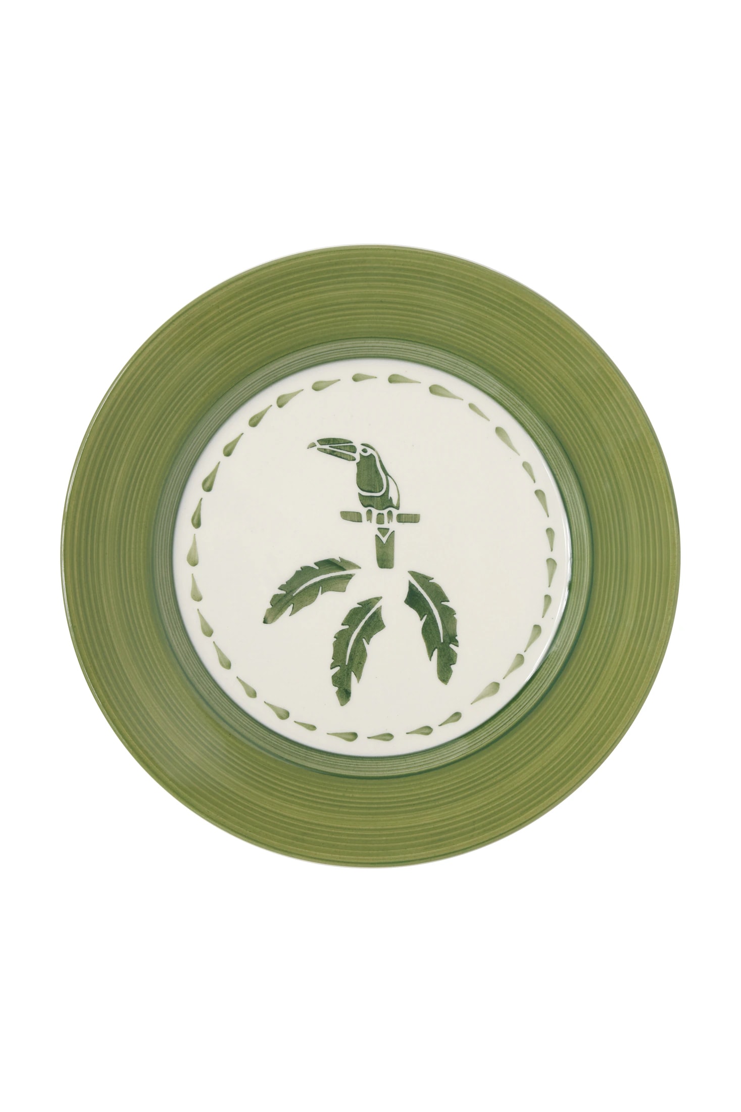 JDD Tucan Dinner Plate / Green - imagen 1