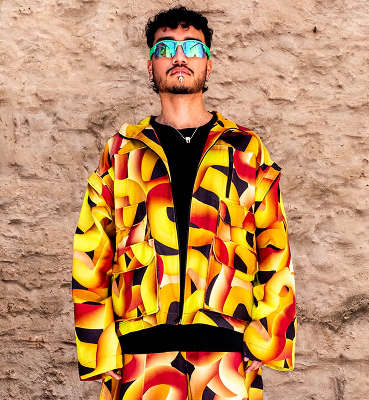 ✴︎ Chaqueta Desarmable Agender 🩸 Cc: Caníbal ✴︎ Tripa 3D - imagen 1