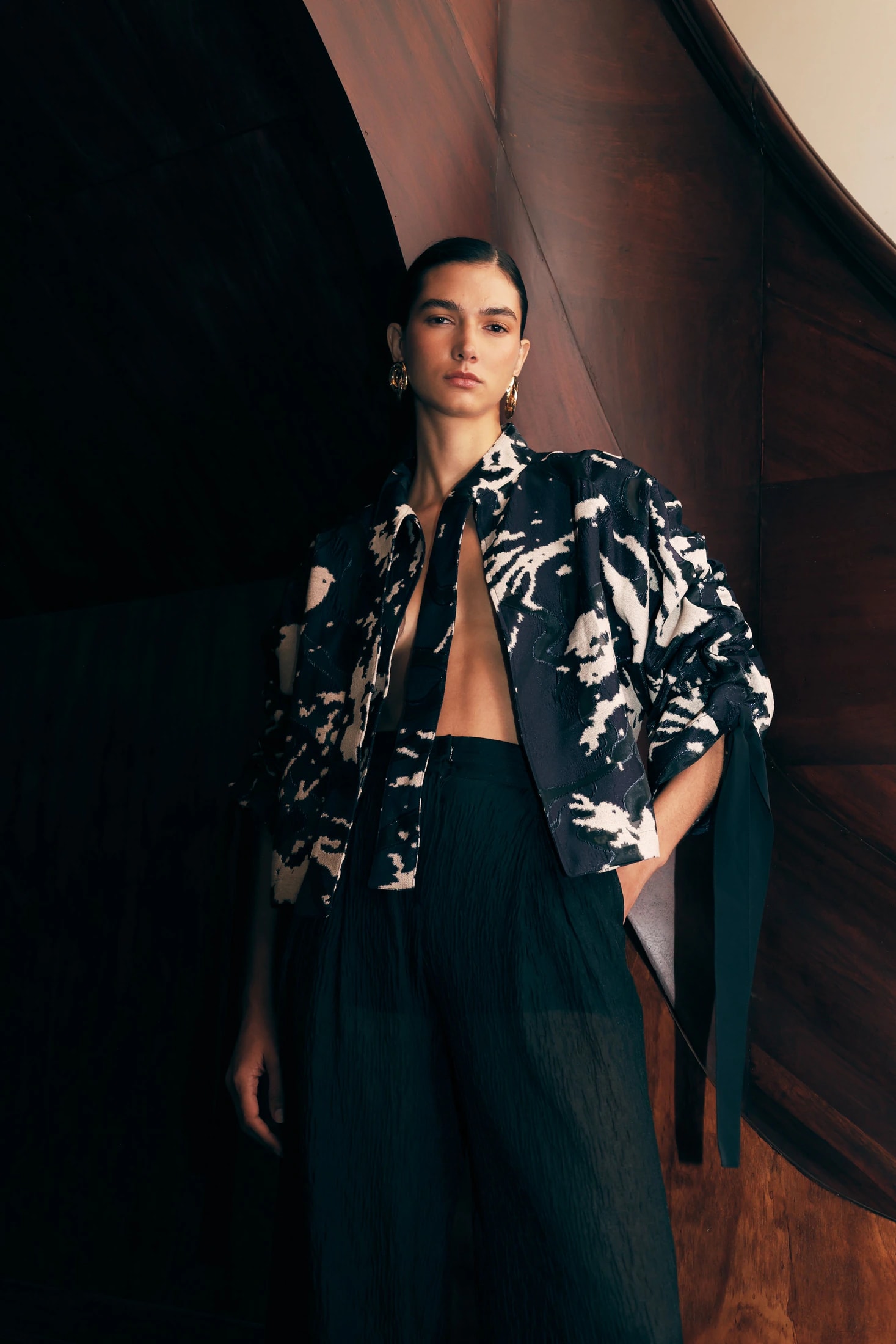 CHAQUETA AKRA JACQUARD - imagen 1