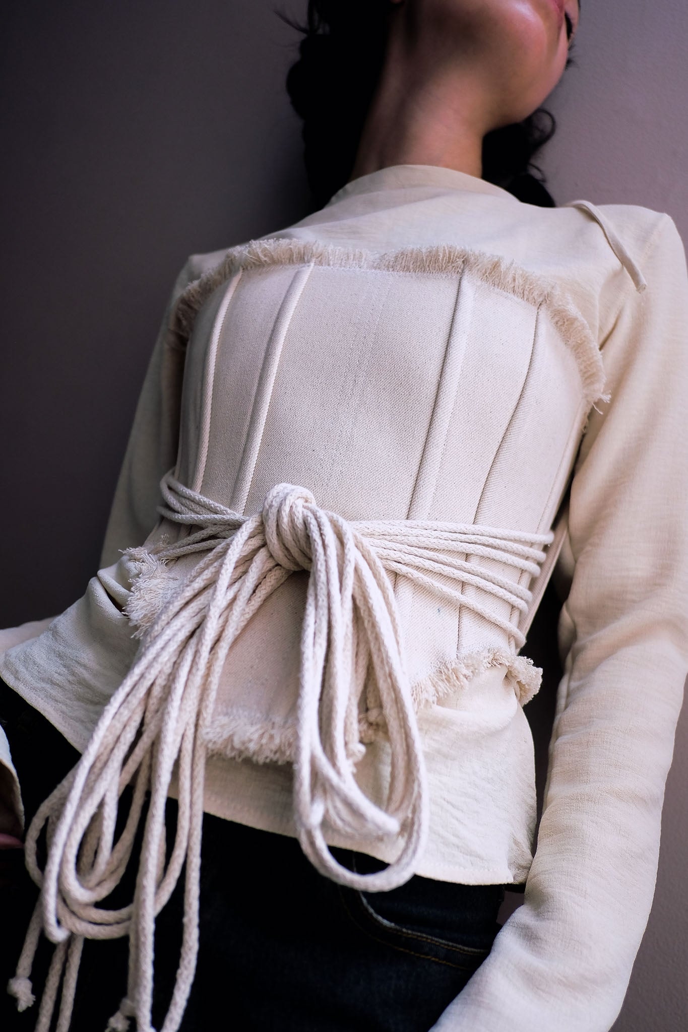 Corset piel largo - imagen 1