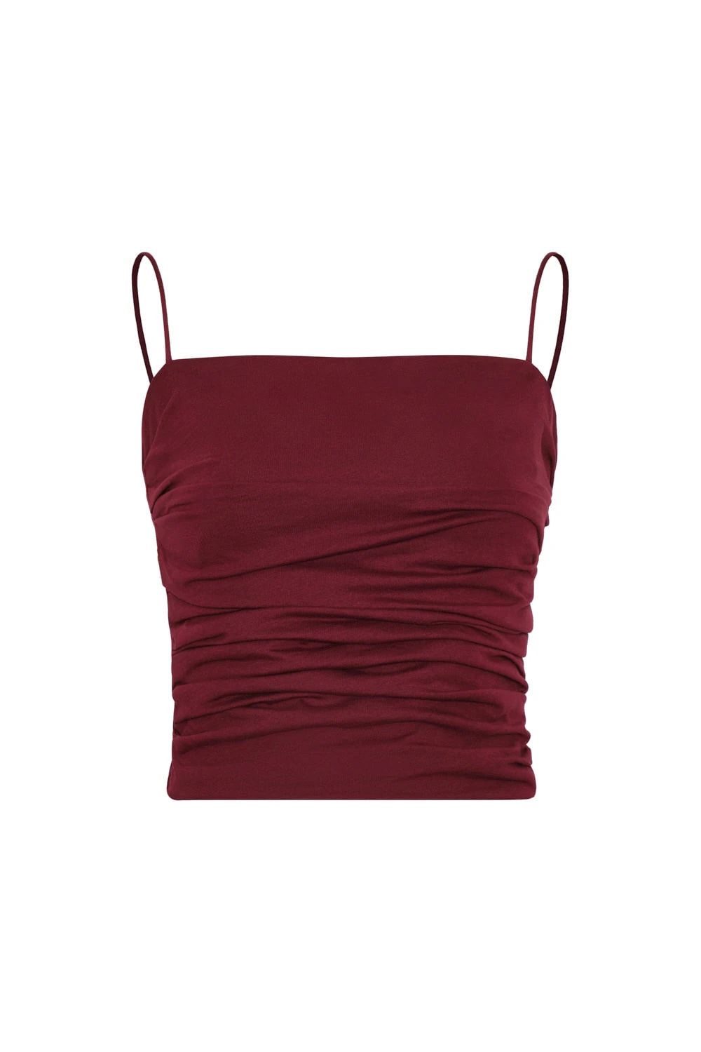 Crop top pearl vinotinto - imagen 1