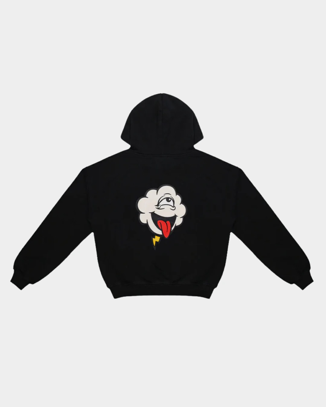 HOODIE NUBE NEGRO BOXY FIT - imagen 1