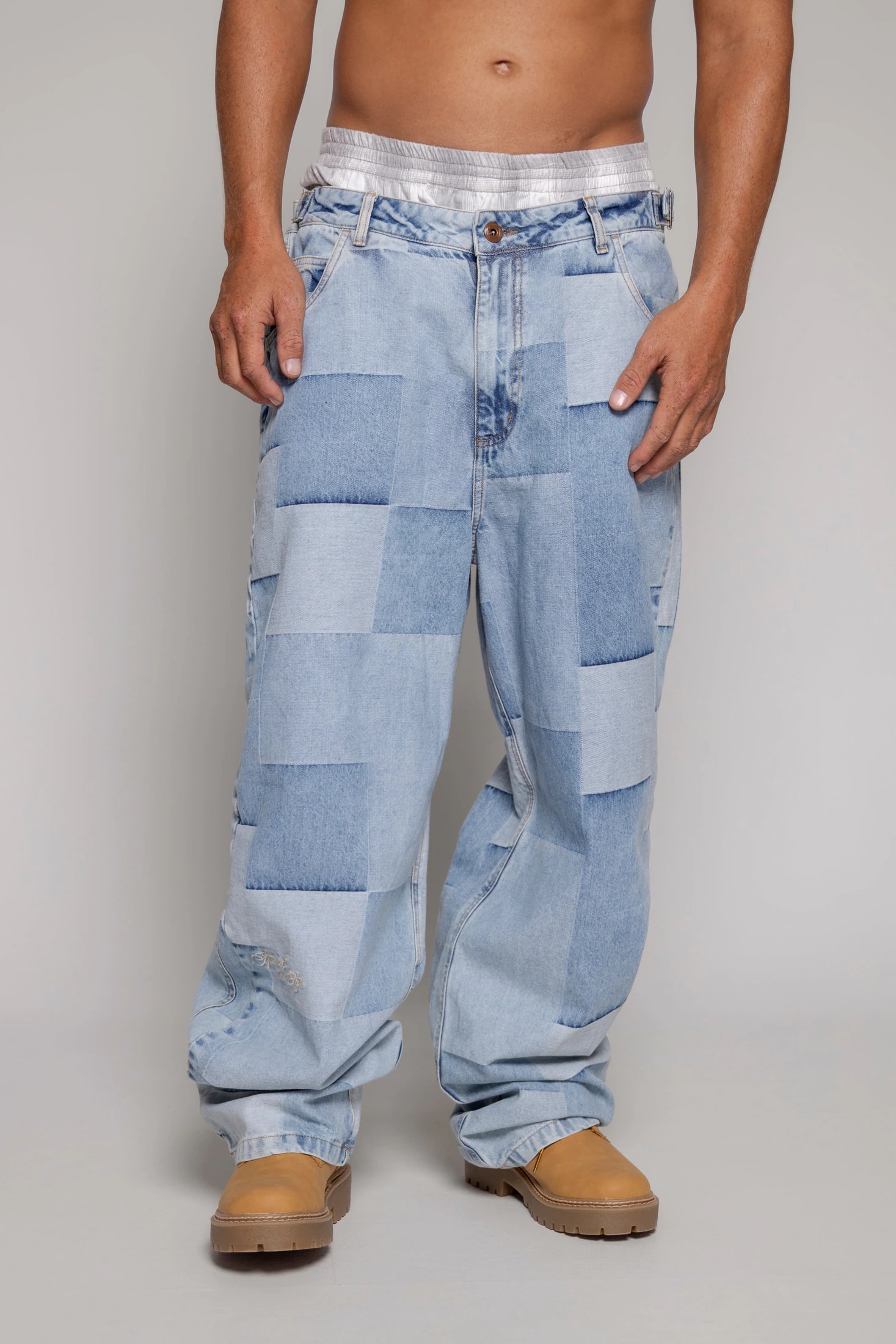 Baggy Remainder Cuadros - imagen 1