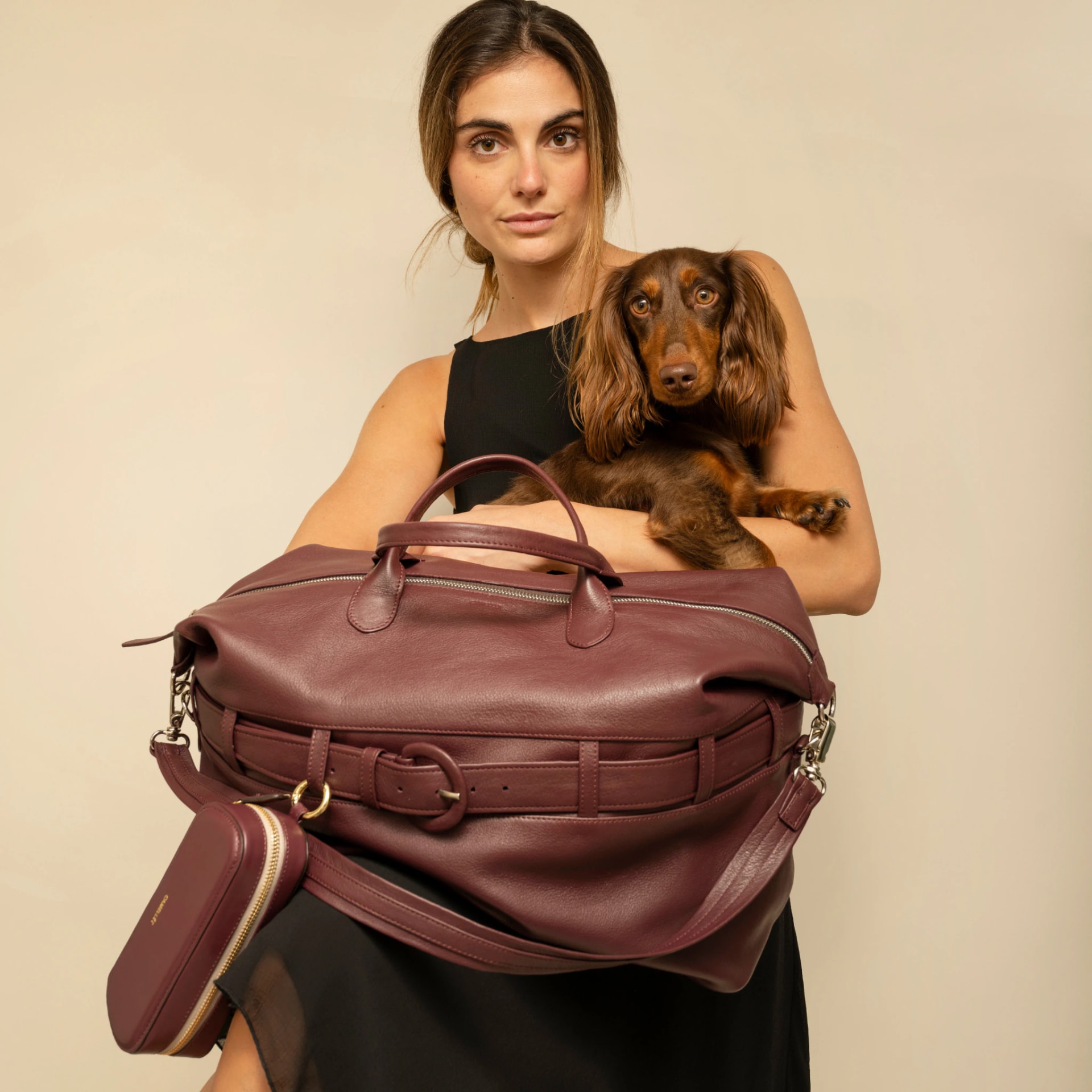 GIO travel bag vino tinto (PRE ORDER) - imagen 1