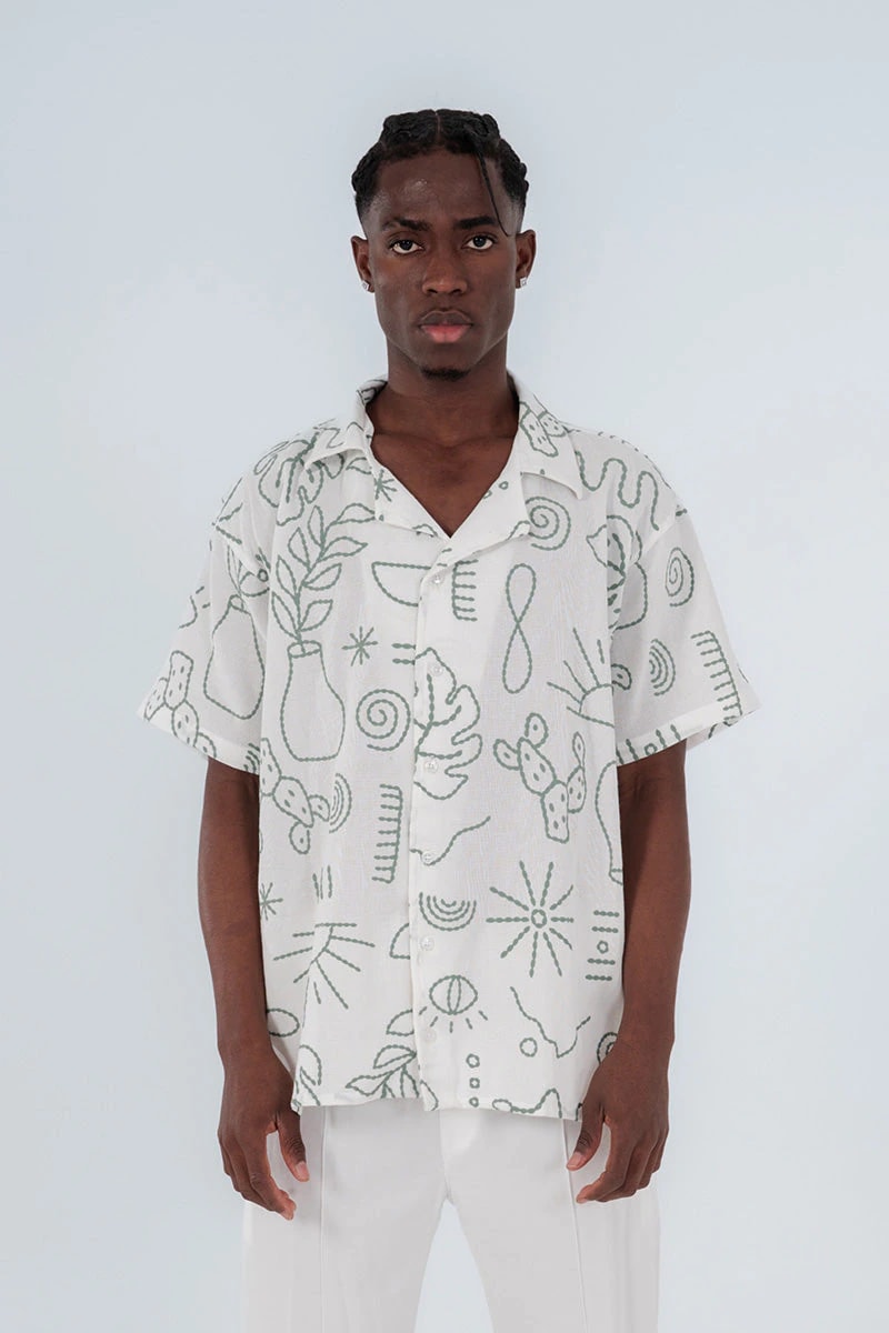 Camisa moda cactus - imagen 1