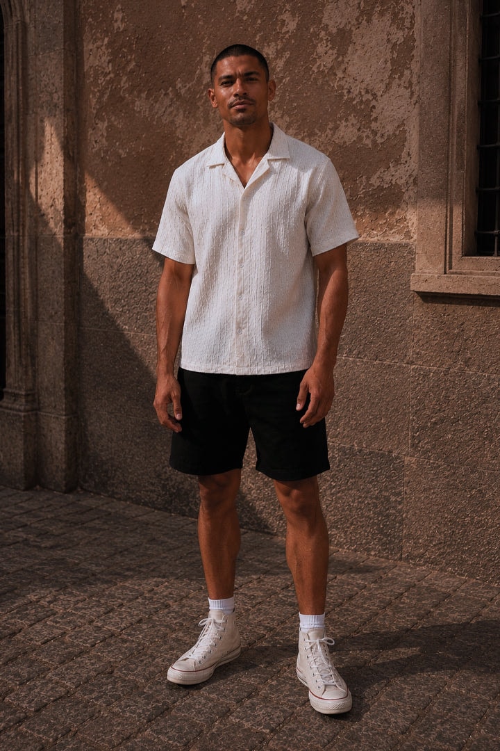 Camisa tejida y trenzada - imagen 1