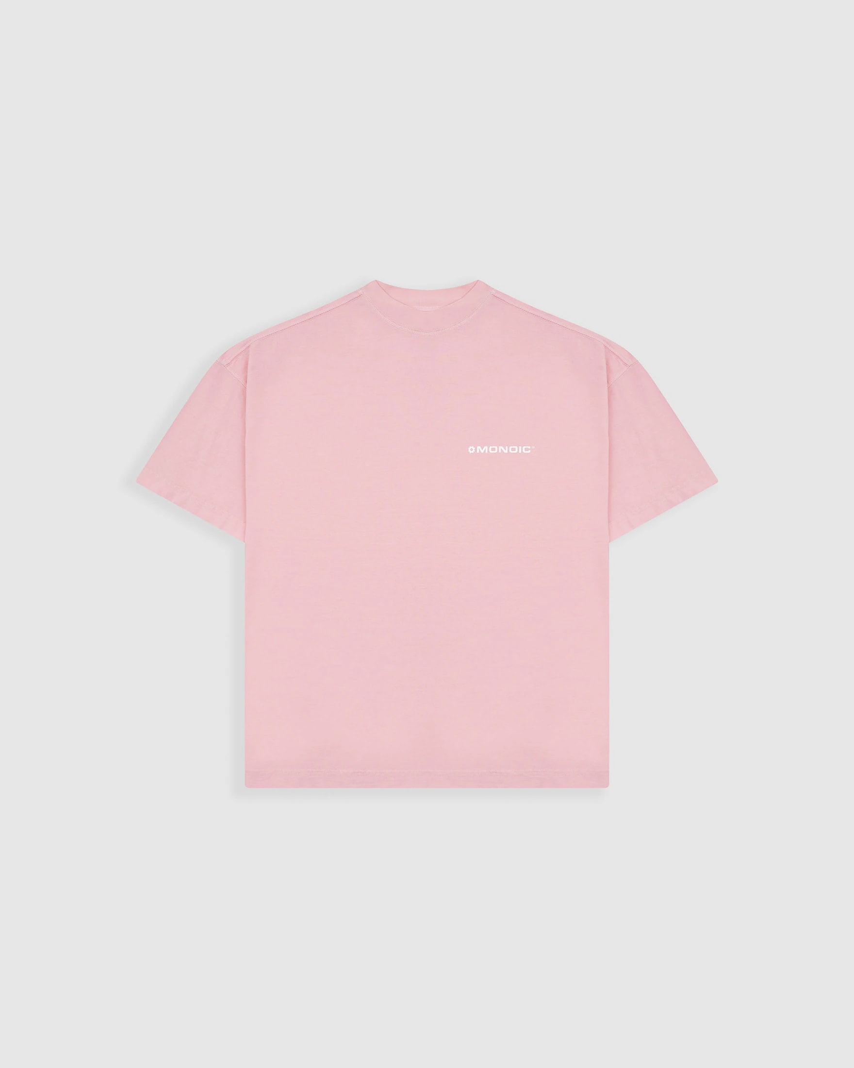 Camiseta Boxy Fit Básica V3 - Rosado Pastel - imagen 1