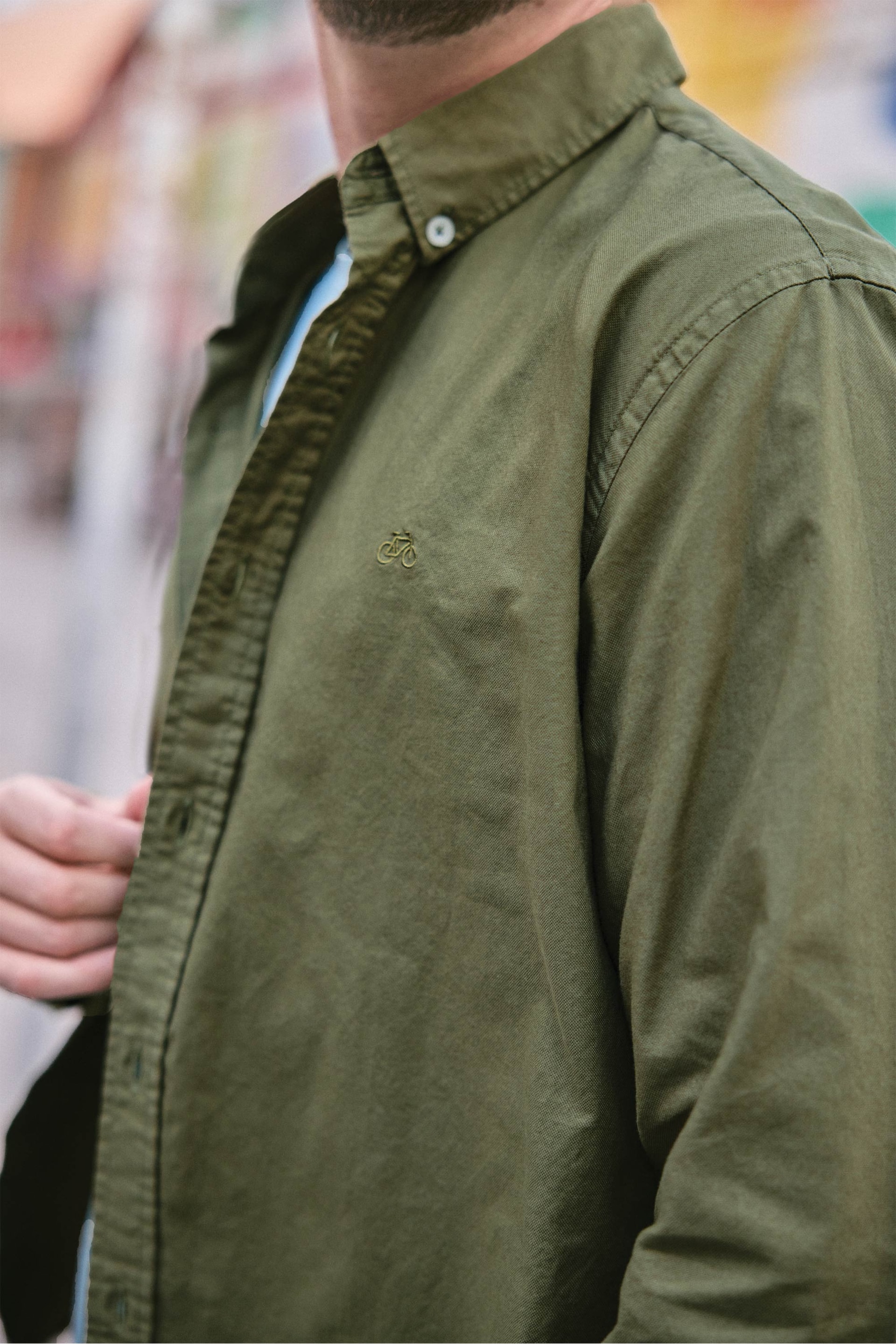CAMISA OXFORD MILITAR - imagen 1